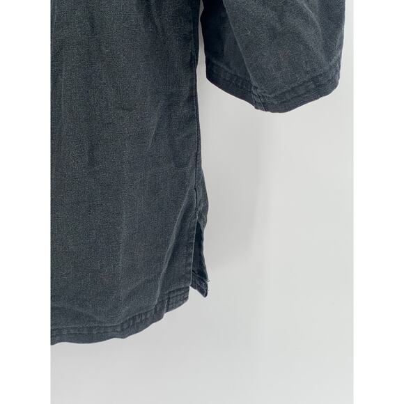 SPORTELLE Women's Black Floral Embroidered 3/4 Sleeve Pullover Top SZ M - Picture 6 of 9